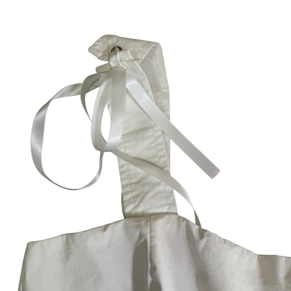 Forever‎ 21 White Tie Shoulder Mini Dress Size M - Picture 5 of 11